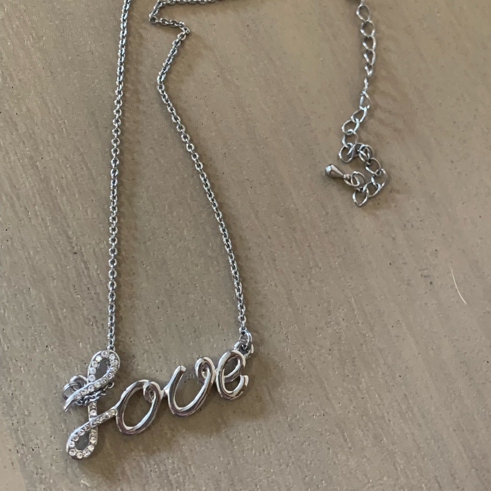 “Love” necklace